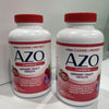 2 Packs Azo Cranberry Supplement Urinary Tract Health Maximum Strength 220 Ct