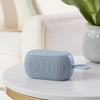 Onn. Small Rugged Speaker with Bluetooth Wireless Technology, Blue