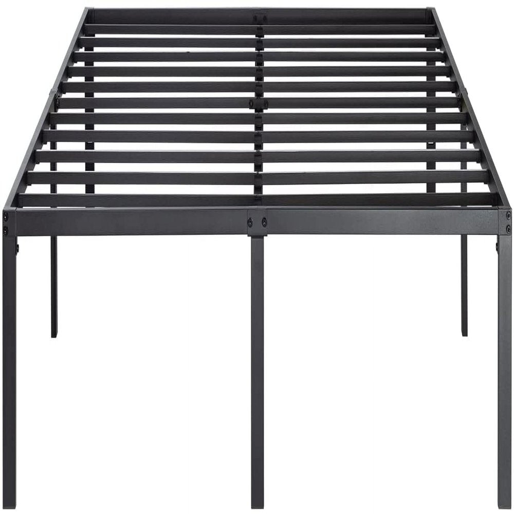 Amolife Heavy Duty Full Size Metal Platform Bed Frame with 16.5'' Large under Bed Storage Space