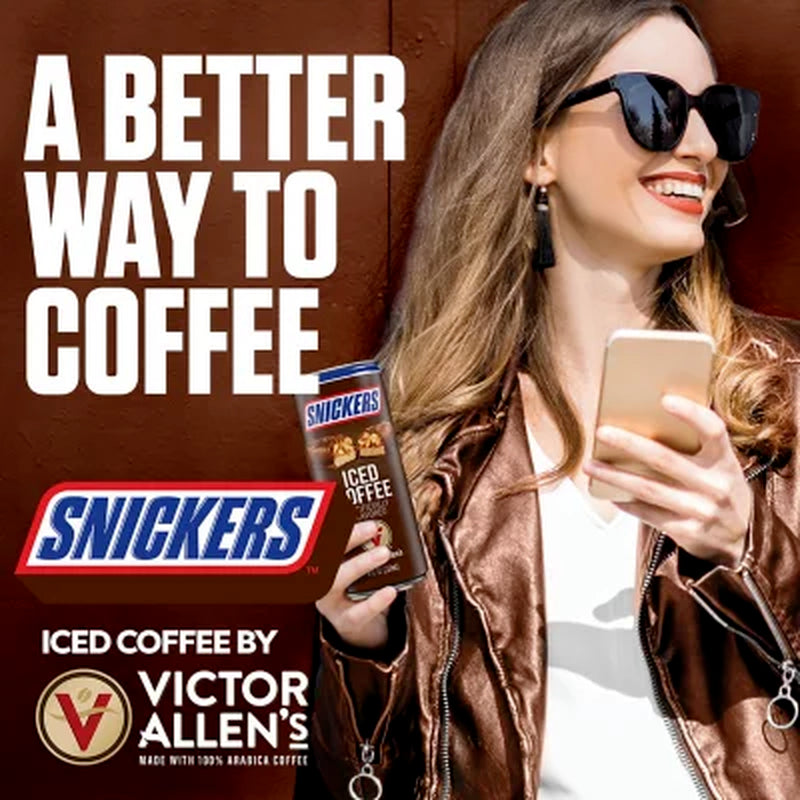 Snickers Iced Coffee Latte (8 Fl. Oz., 12 Pk.) - Free Shipping