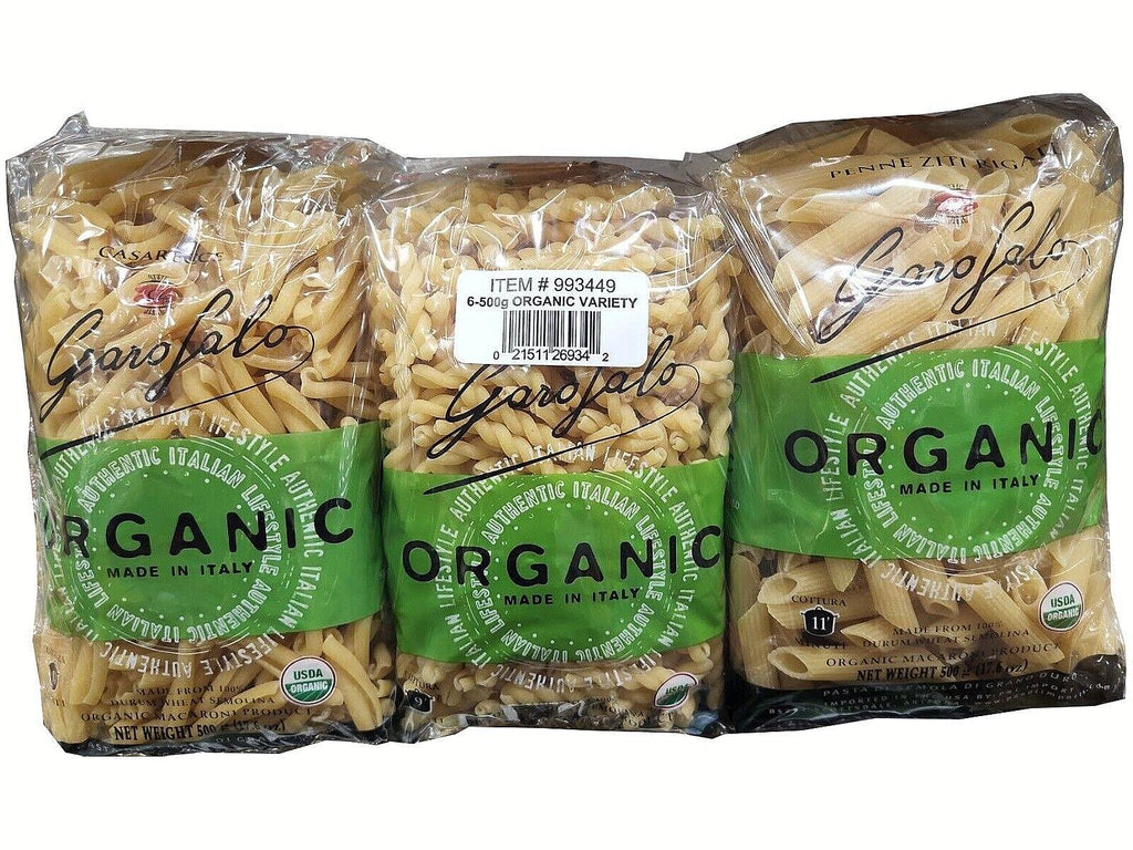 Garofalo Organic Pasta, Variety Pack, 17.6 Oz, 6-Count