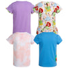 Character Kids' 4-Pack Tee - Purple - 7 - Free Shipping