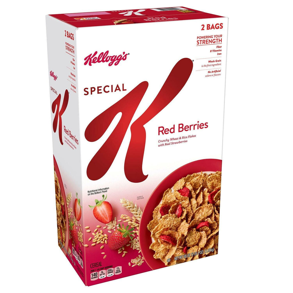 Kellogg'S Special K Breakfast Cereal, Red Berries (38 Oz.) - Free Shipping