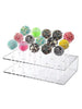 New Acrylic Lollipop Display Stand Acrylic Rectangular Durable Display Stand Wedding Party Candy Dessert Stick Stand