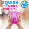 Power Your Fun Pink Glitter Fidget Ball