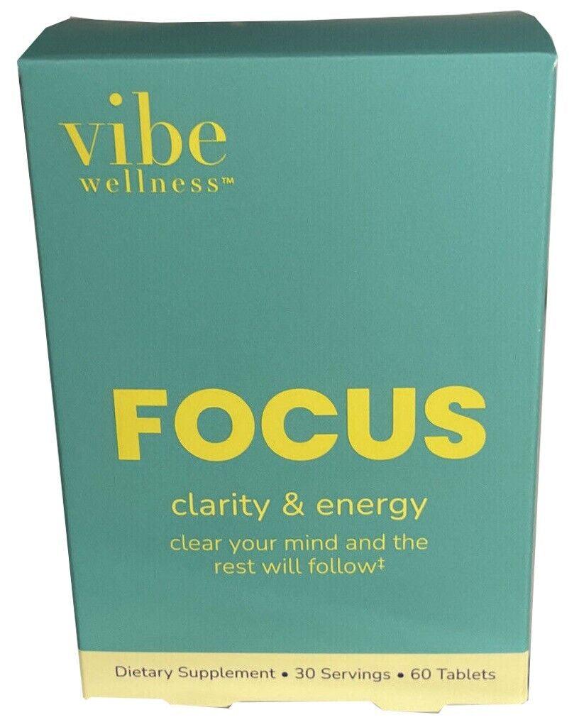 Vibe Wellness Focus Clarity & Energy 60 Tables