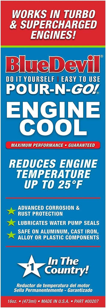 Bluedevil Products 00207 Pour-N-Go Engine Cool - 16 Ounce