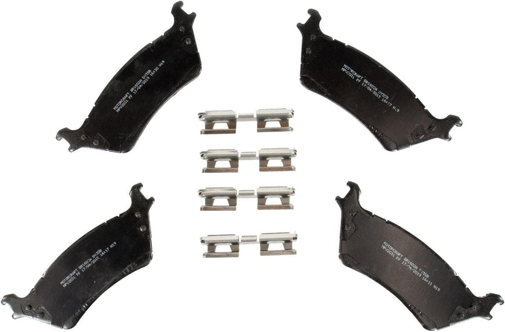 BR1602A - Standard Premium Rear Disc Brake Pads