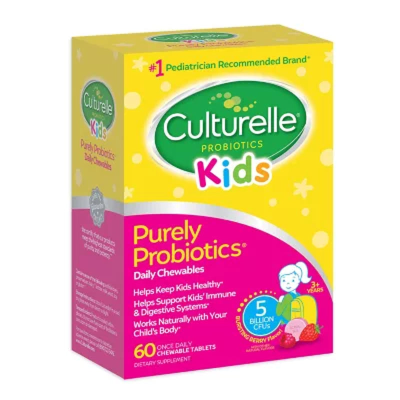 Culturelle Kids Purely Probiotic Daily Chewables (60 Ct.)