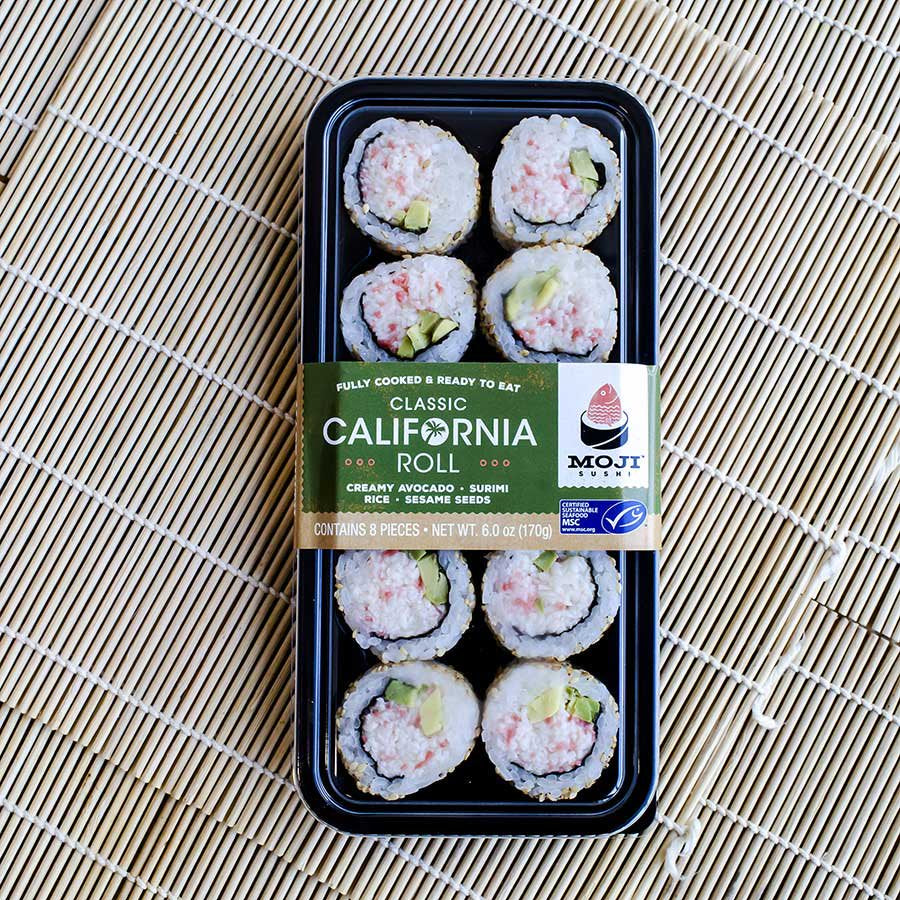 Moji Classic California Sushi Roll, 6 Ounce -- 4 per Case