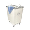 Seville Classics Commercial Heavy-Duty Canvas - Laundry Hamper with Wheels-Usa!