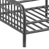 Monarch Hill Ivy Metal Toddler Bed, Graphite Gray