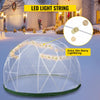 VEVOR Garden Dome 9.5Ft - Geodesic Dome with PVC Cover - Bubble Tent with Door and Windows for Sunbubble, Backyard, Outdoor Winter, Party