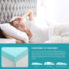 3 Inch Cool Gel Memory Foam Mattress Topper Queen Size Bed,Removable Soft Cover, Comfort Body Support & Pressure Relief,10 Year Warranty