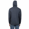 Kirkland Signature Men’S Hooded Fleece Jacket, BLACK - BLUE COLOR, FAST SHIPPING