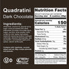 Loacker Quadratini Dark Chocolate, Non-Gmo Cream-Filled Bite-Size Wafer Cookies, 8.82 Oz, Pack of 6