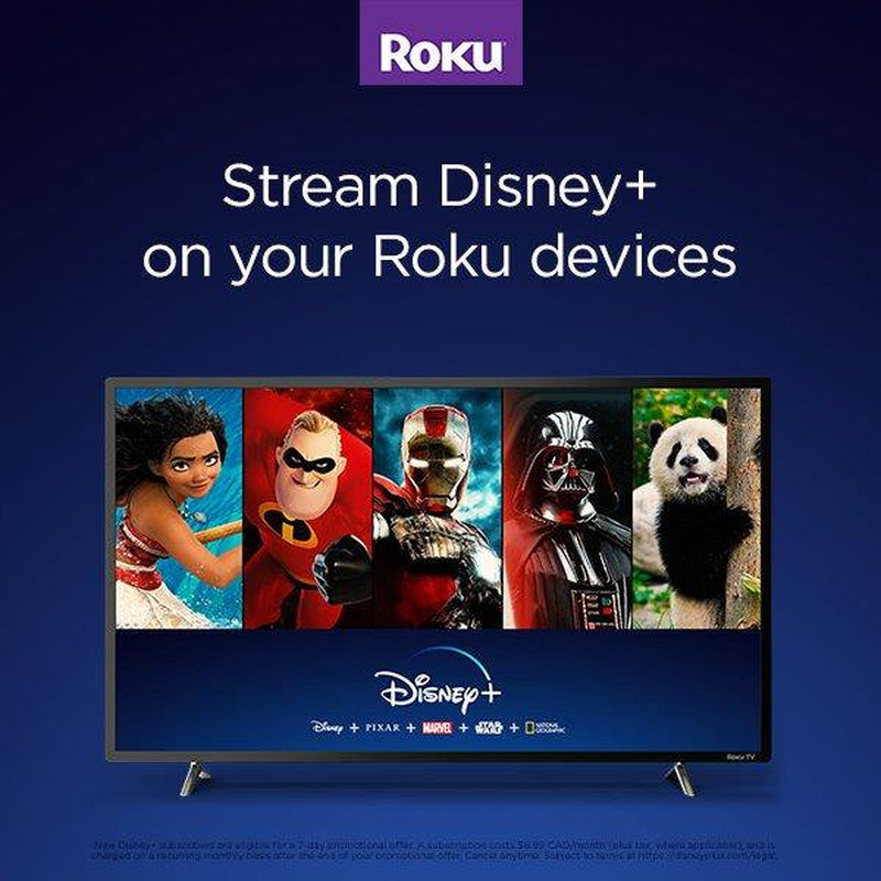 RCA 43" Class 4K Ultra HD (2160P) HDR Roku Smart LED TV (RTRU4327-US)