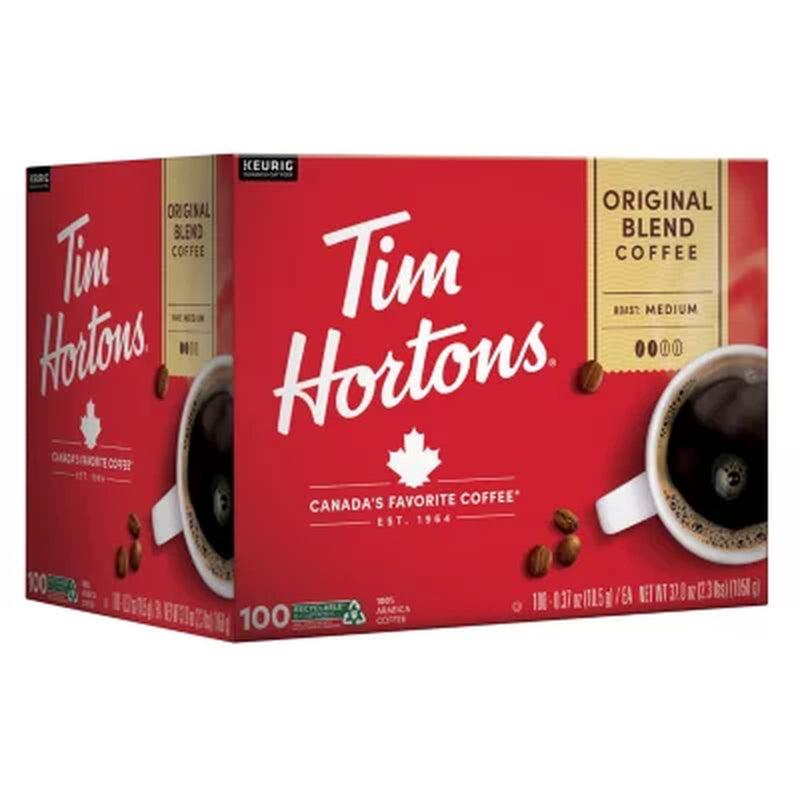 Tim Hortons Original Blend Premium Coffee (100 Ct.)