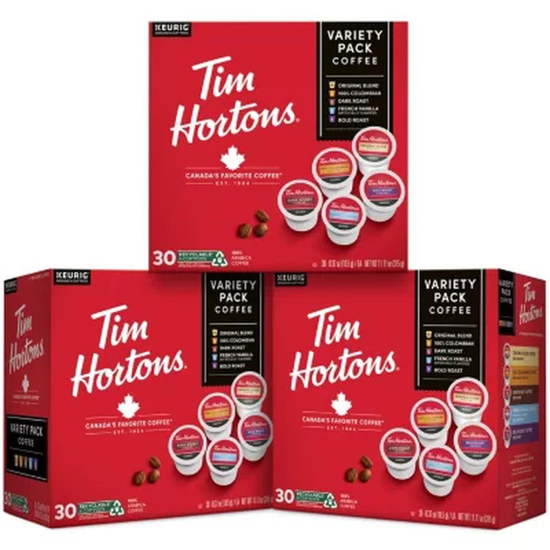 Tim Hortons Variety K-Cup Coffee Pods (90 Ct.)