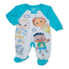 Cocomelon Toddler Boys or Girls One-Piece Sleeper, Sizes 12M-5T