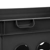 Sterilite Plastic File Crate in Black