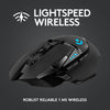 Logitech G502 LIGHTSPEED Wireless Gaming Mouse, HERO 25K Sensor, 25,600 DPI, RGB, Adjustable Weights, 11 Programmable Buttons, Long Battery Life, On-Board Memory, PC / Mac