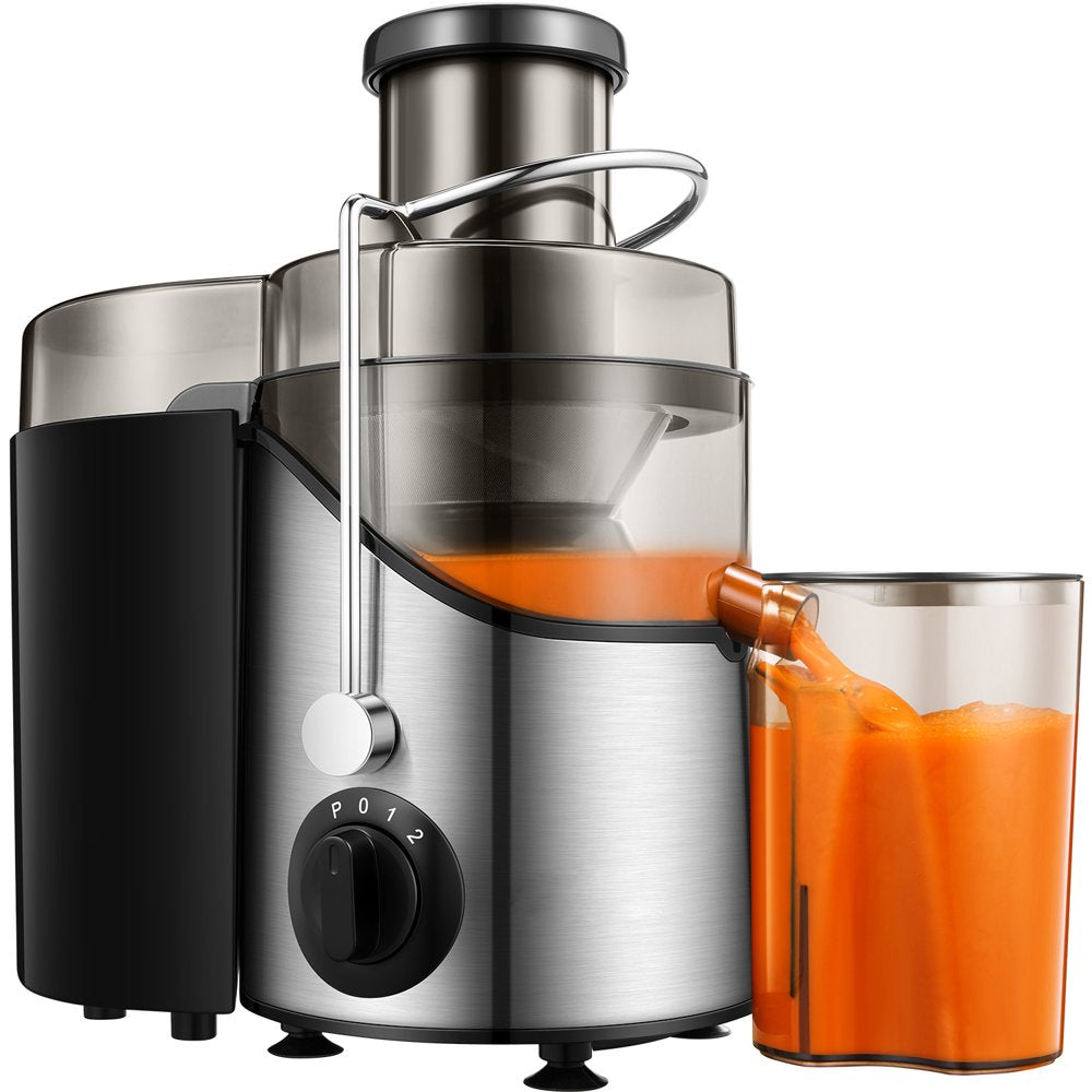 Juicer Extractor Easy Clean, 3 Speeds Control, Stainless Steel BPA Free