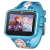 Disney Frozen 2 Childrens Itime Unisex Touchscreen Smart Watch with Silicone Strap and Blue Case 42MM