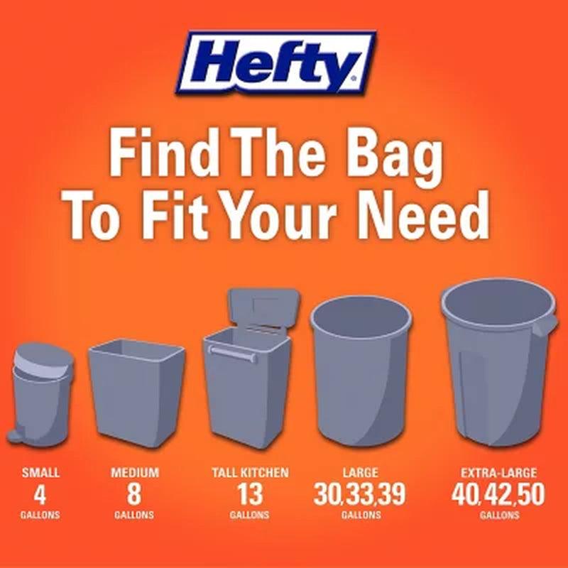 Hefty Ultra Strong Kitchen Drawstring Trash Bags, Fabuloso Scent (13 Gal., 130 Ct.)