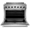 NXR 36 In. Professional Style 5.5 Cu. Ft. Freestanding Gas Range