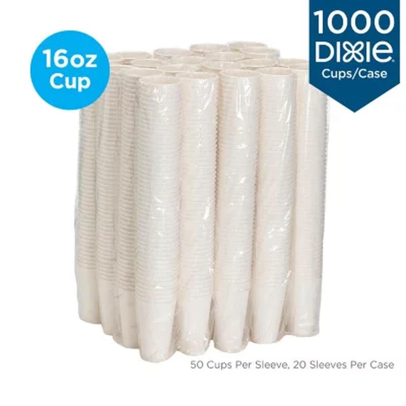 Dixie Perfectouch Insulated Paper Cups, White (Various Sizes)