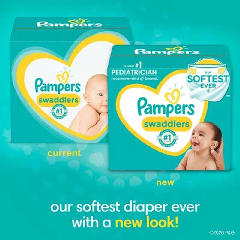 Pampers Swaddlers Softest Ever Diapers (Sizes: Newborn -7)