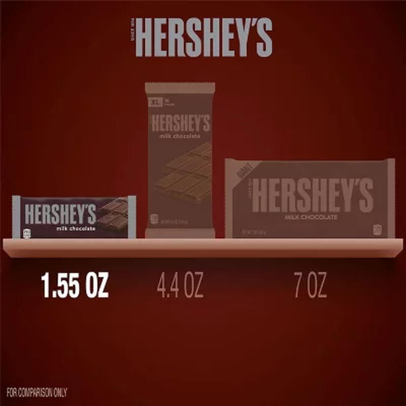 HERSHEY'S Milk Chocolate Candy Bars (1.55 Oz., 36 Ct.)