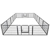 Zenstyle Foldable Detachable Multiple Shape Pet Playpen 16 Panel Dog Kennel Exercise