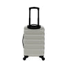 Protege 1 Piece 20" Hardside Carry-On ABS Luggage with 2 Packing Cubes; White