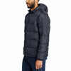 Eddie Bauer Men’S Hooded down Jacket, BLUE - BLACK - GRAY COLOR, FASH SHIPPING !