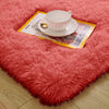 Noahas Soft Fluffy Area Rug for Living Room Bedroom Shaggy Accent Carpets for Kids Girls Rooms,3'X 5',Coral