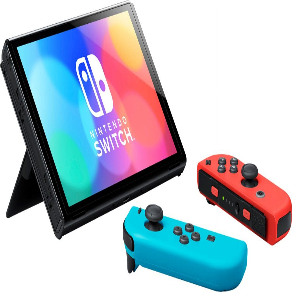 Console Nintendo Switch Oled Joy-Con Neon Red & Blue