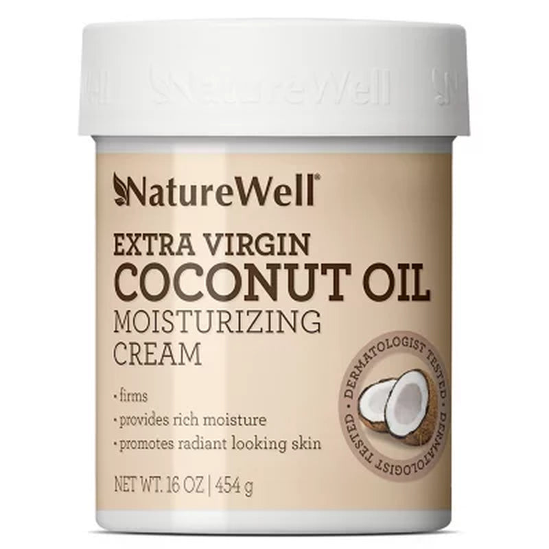 Naturewell Extra Virgin Coconut Oil Moisturizing Cream (16 Oz.)