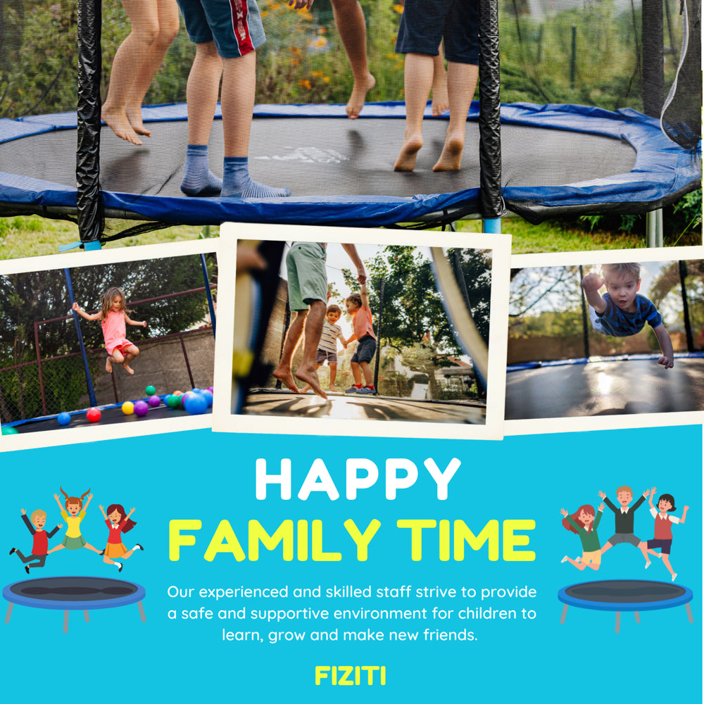 16FT Trampoline for 8-9 Kids Adults with Basketball Hoop, Ladder, Light, Sprinkler, Socks, ASTM Approved Outdoor Heavy Duty Recreational Trampoline