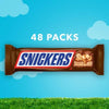 Snickers Chocolate Candy Bars Full Size Bulk Pack (1.86 Oz., 48 Ct.)