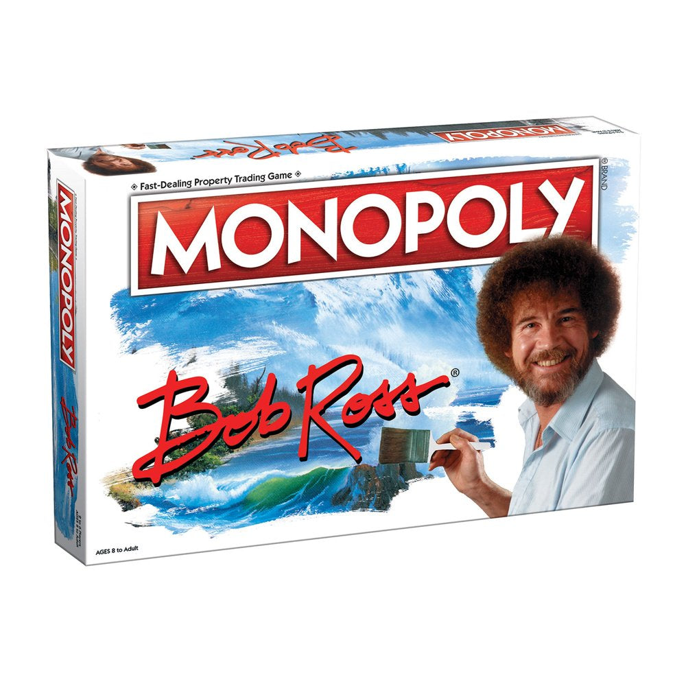 Monopoly Bob Ross Edition Board Game