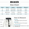 Skieer Women'S Waterproof Ski Jacket Windproof Rain Jacket Winter Warm Hooded Coat White Medium