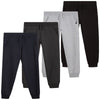 Lee Boys' Sweatpants - 4 Pack Basic Cozy Active Fleece Jogger Pants with Pockets (4-20)