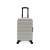 Protege 1 Piece 20" Hardside Carry-On ABS Luggage with 2 Packing Cubes; White