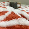 LOMAO Sherpa Fleece Blanket Fuzzy Soft Throw Blanket Dual Sided Blanket for Couch Sofa Bed (Coral,51"X63")