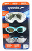 Speedo Professional 3 Pack Swimming Goggles Adult or Juniors Anti-Fog/Uv Protect