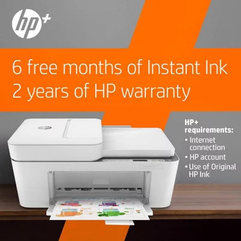 HP Deskjet 4158E All-In-One Wireless Color Inkjet Printer – 6 Months Free Instant Ink with HP+