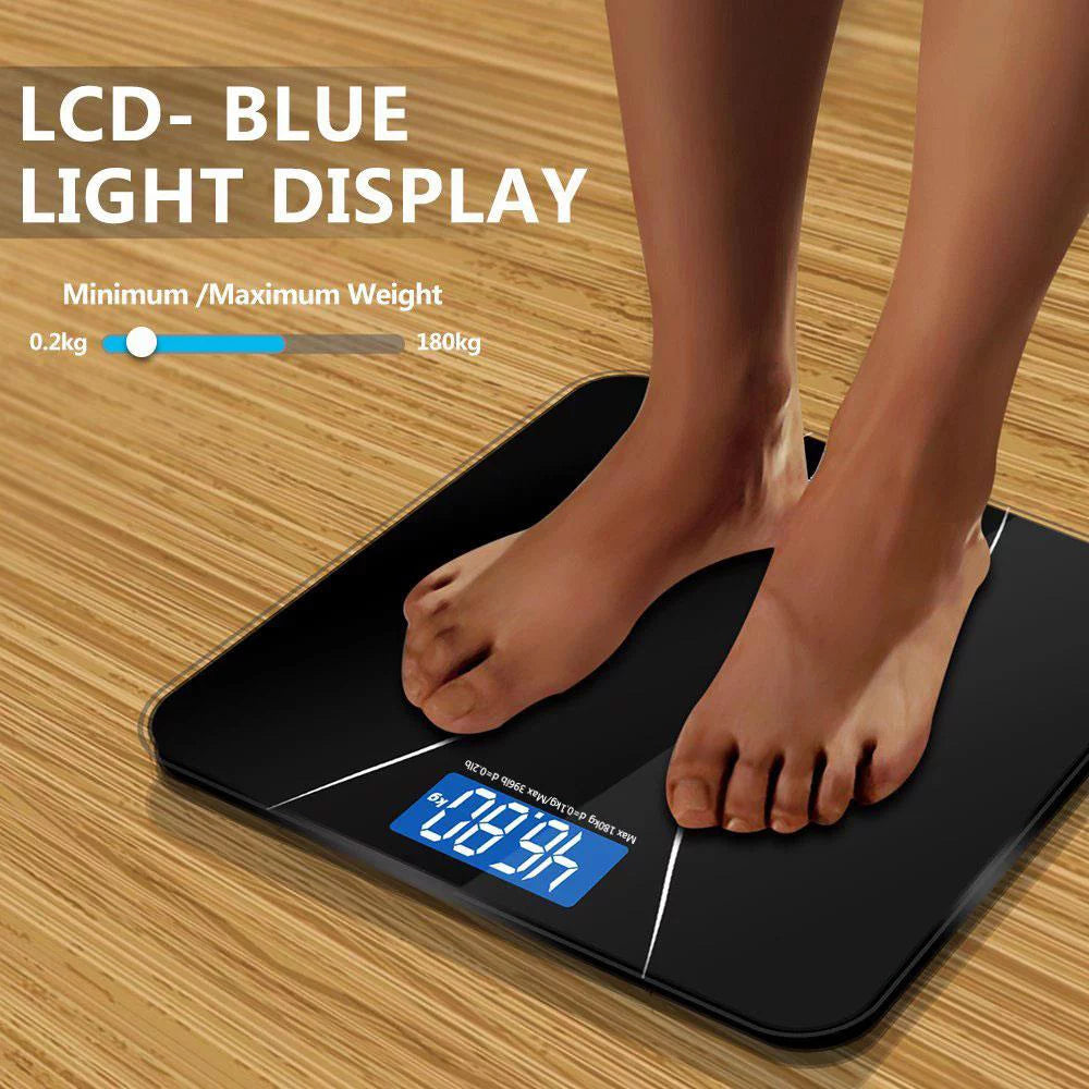  Small Waist Bathroom Scale 180Kg/0.1kg 6mm Thickness