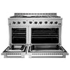 NXR 48 In. LED Professional Style 7.2 Cu. Ft. Freestanding Gas Range